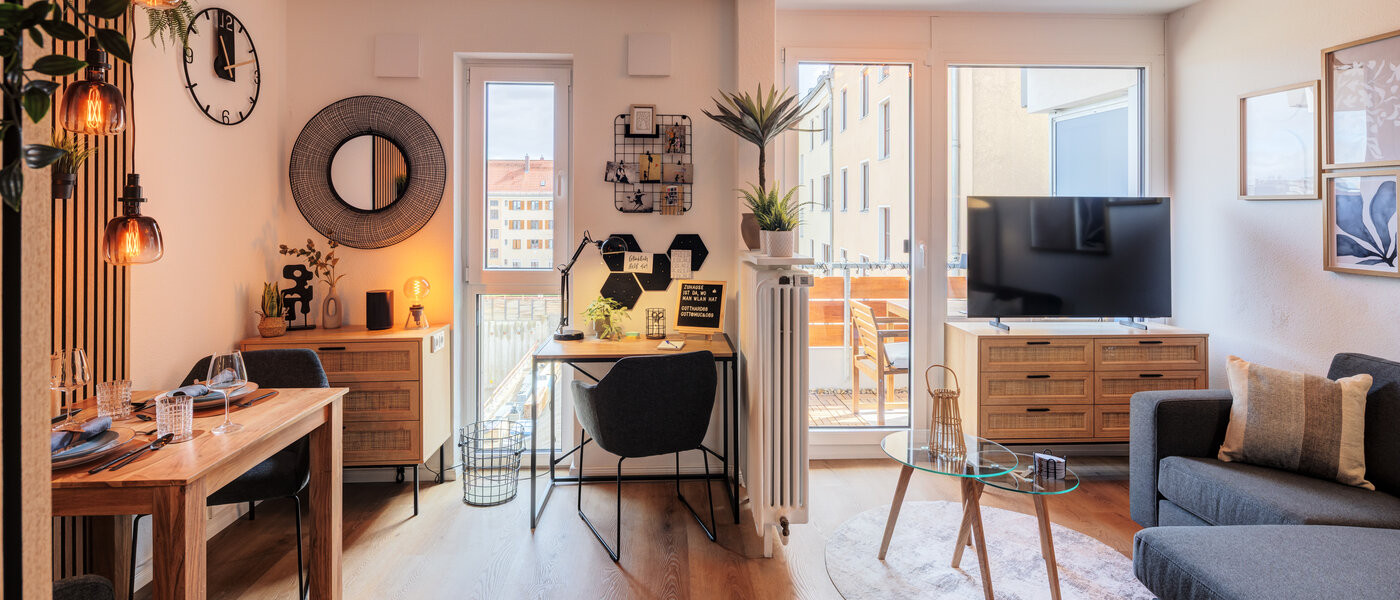 appartamento München Laim 02 zona living 14799