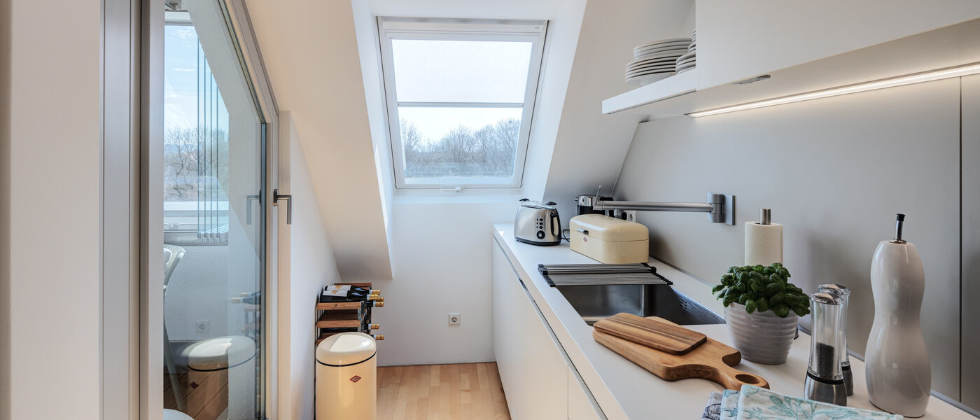 attico München Ludwigsvorstadt 03 cucina 14803