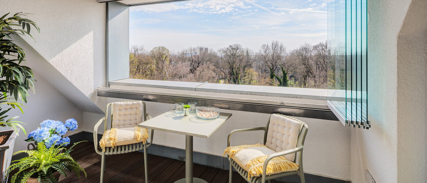 attico München Ludwigsvorstadt 01 1° Loggia 14803