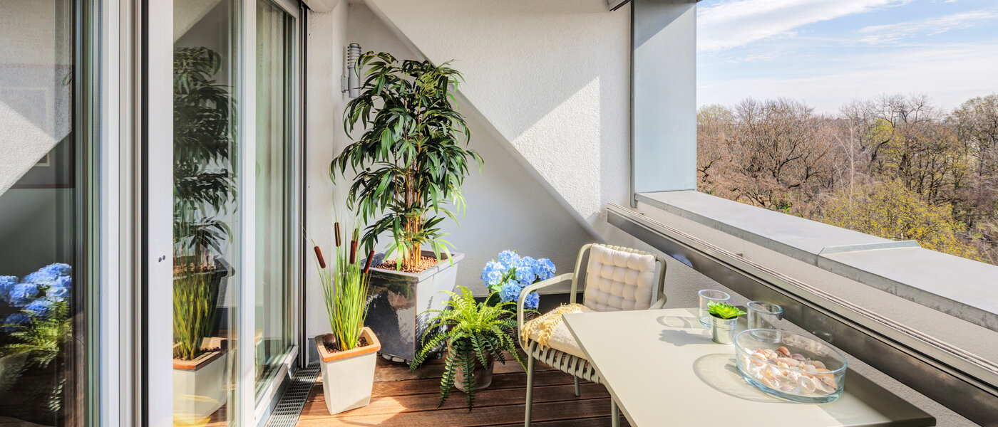 attico München Ludwigsvorstadt 02 1° Loggia 14803