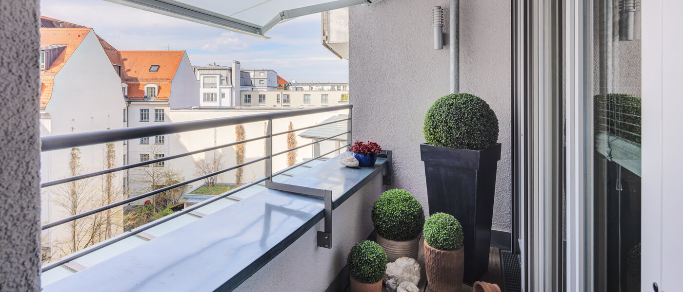 attico München Ludwigsvorstadt 02 2° Loggia 14803