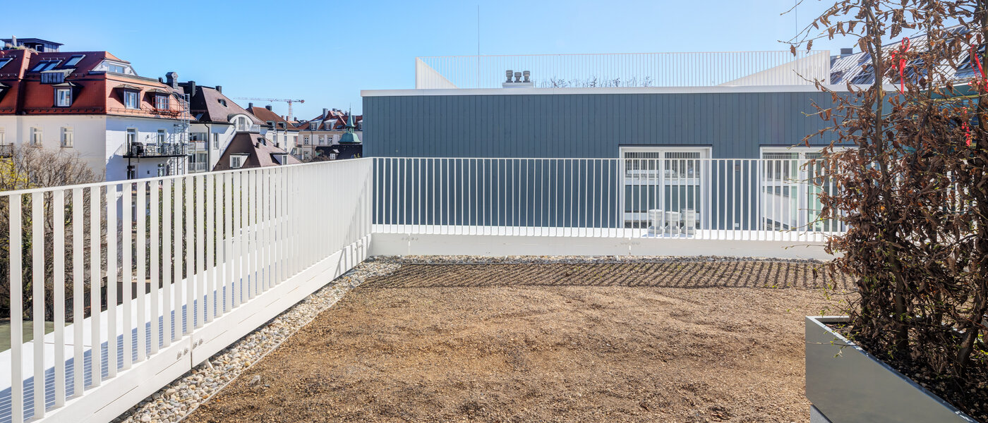 appartamento München Neuhausen 02 terrazza sul tetto 14804