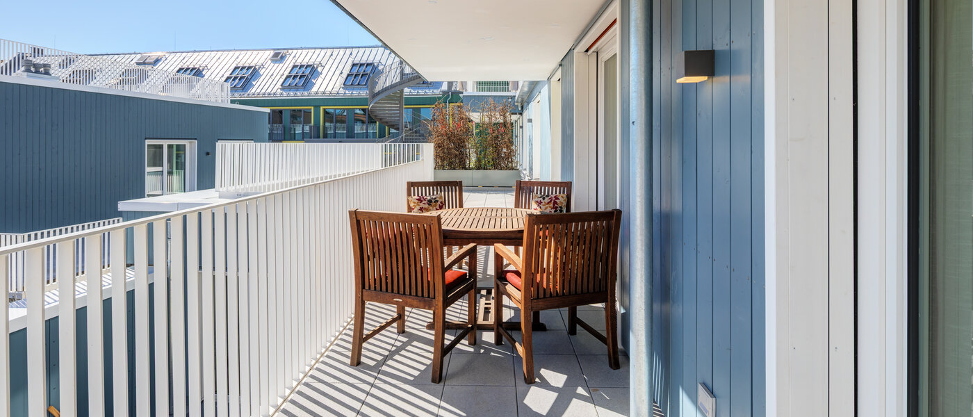appartamento München Neuhausen 04 terrazza sul tetto 14804