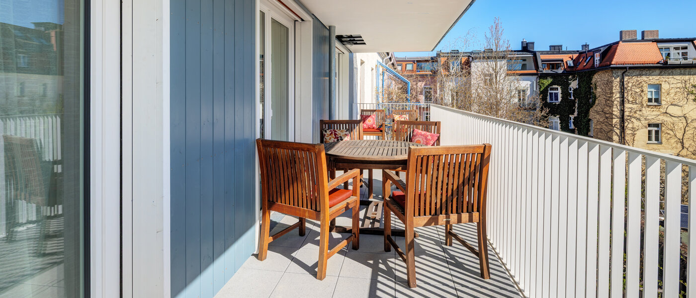 appartamento München Neuhausen 05 terrazza sul tetto 14804