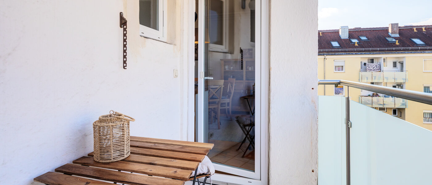 appartamento München Milbertshofen 02 balcone 14806