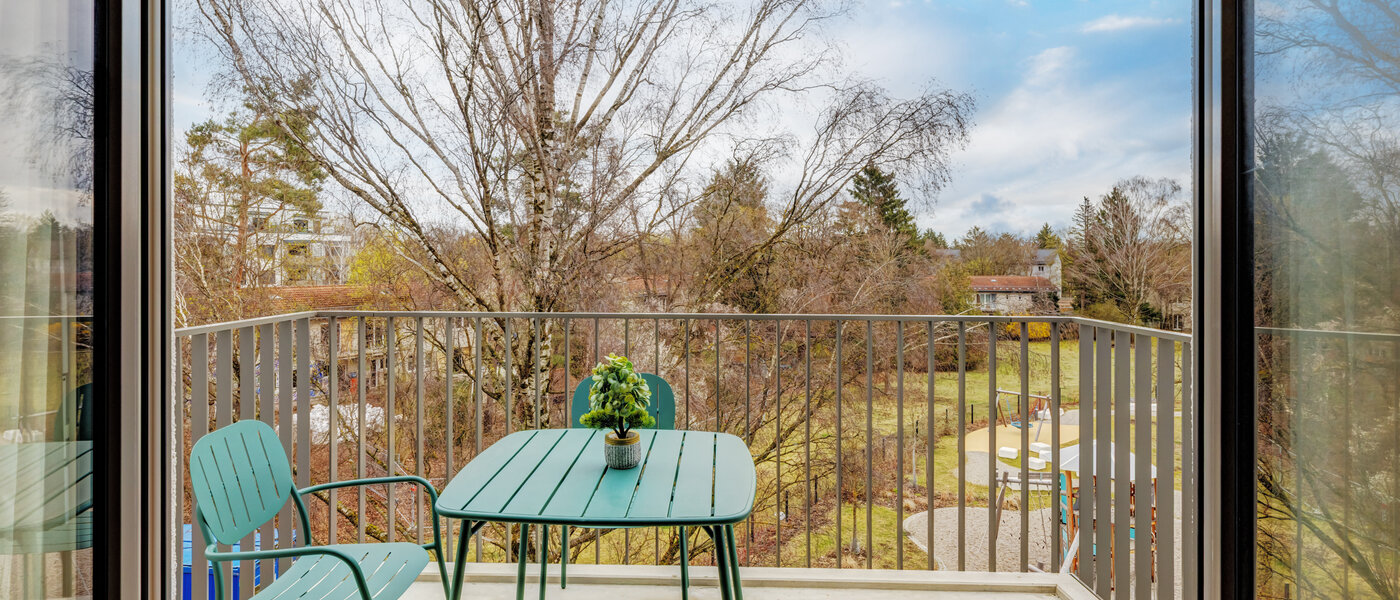 appartamento München Am Hart 01 balcone 14808