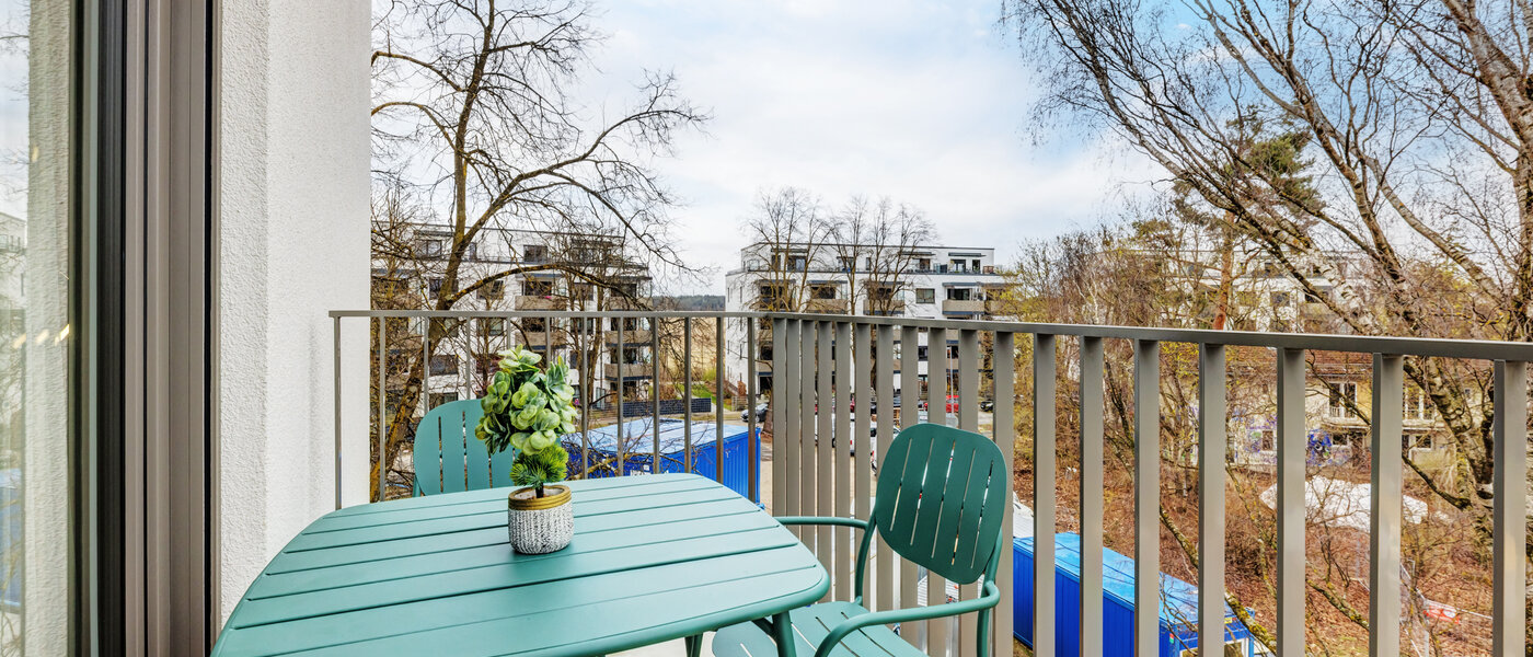 appartamento München Am Hart 02 balcone 14808