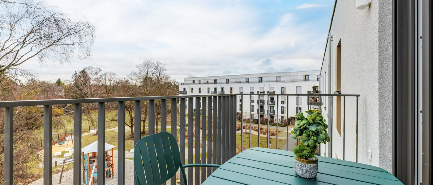 appartamento München Am Hart 03 balcone 14808