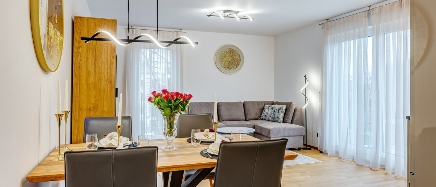 appartamento München Am Hart 01 zona living 14808