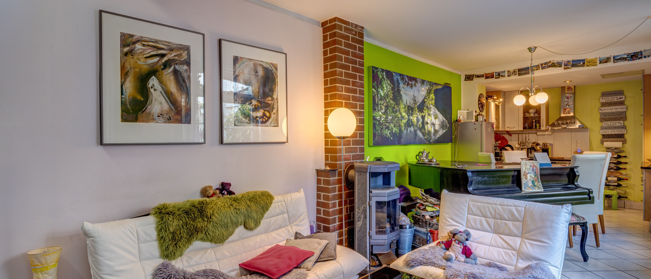 appartamento München Au-Giesing 01 zona living 14812