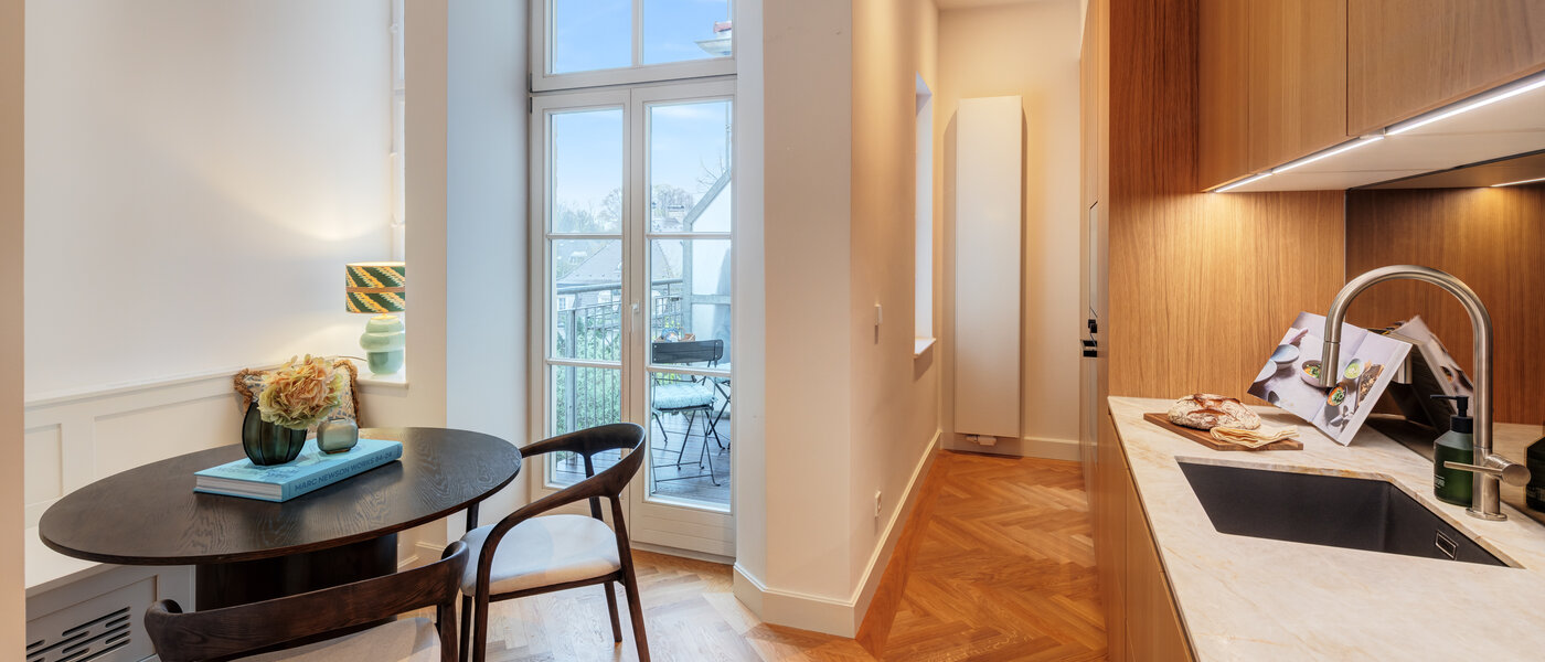 appartamento München Altbogenhausen 02 cucina 14814