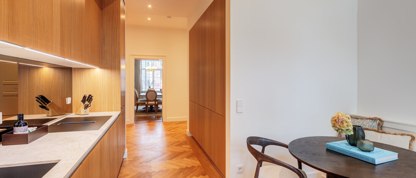 appartamento München Altbogenhausen 05 cucina 14814