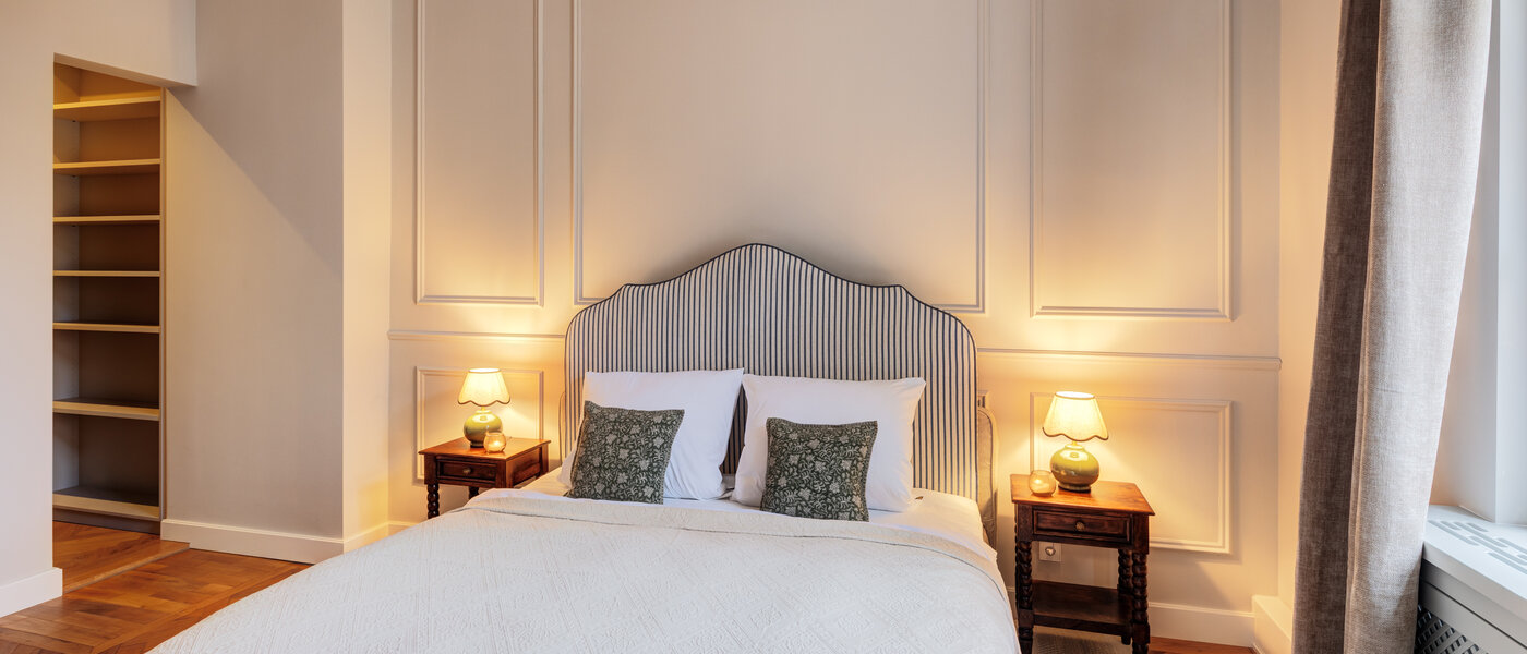 appartamento München Altbogenhausen 04 camera da letto 14814