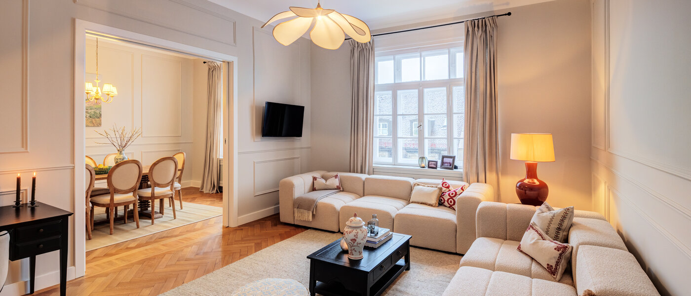 appartamento München Altbogenhausen 01 zona living 14814