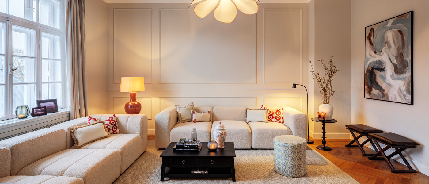 appartamento München Altbogenhausen 02 zona living 14814