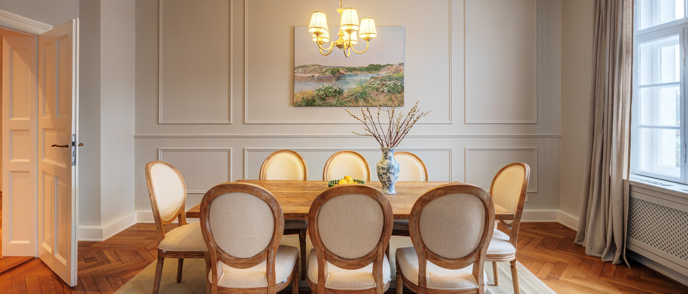 appartamento München Altbogenhausen 02 sala da pranzo 14814