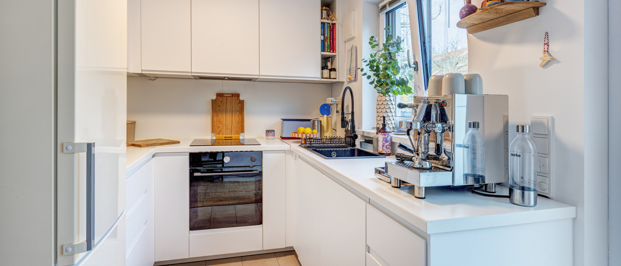 casa a schiera München Harlaching 01 cucina 14816