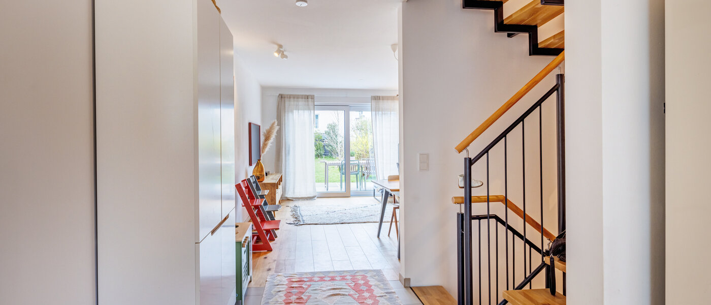 casa a schiera München Harlaching 02 ingresso/corridioio 14816