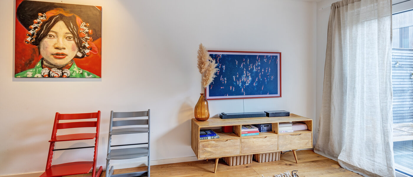 casa a schiera München Harlaching 03 zona living 14816