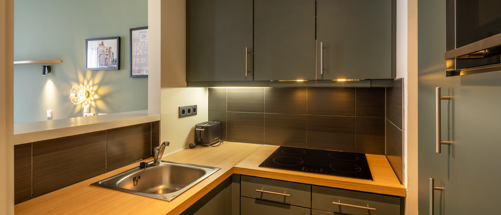 appartamento München Schwanthalerhöhe 01 cucina 14817