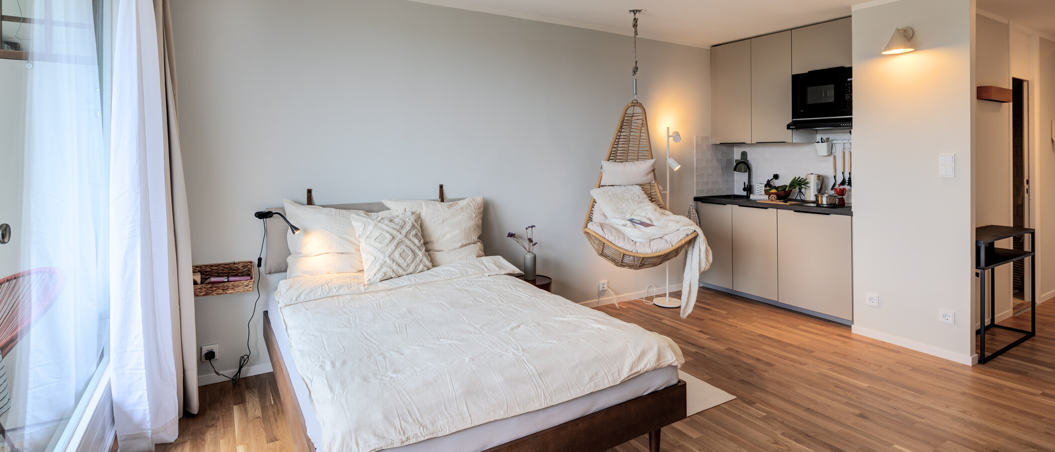 appartamento München Sendling-Westpark 02 zona living 14819