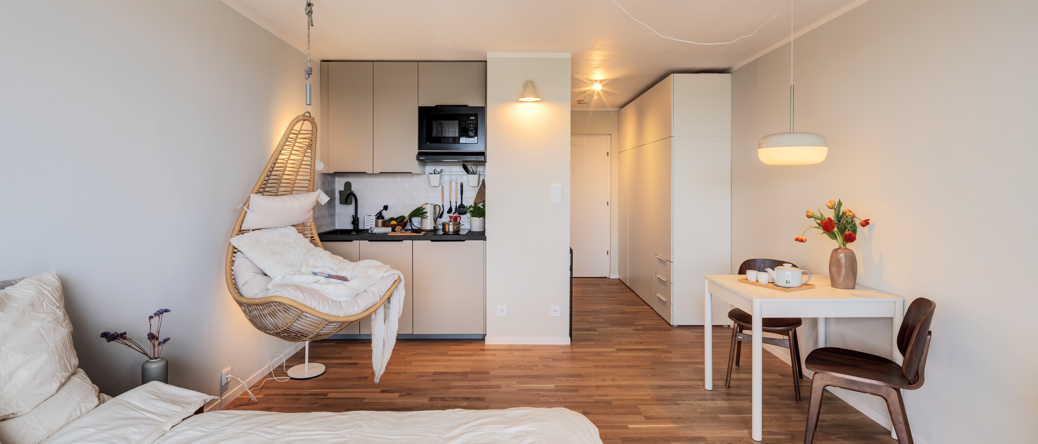 appartamento München Sendling-Westpark 03 zona living 14819