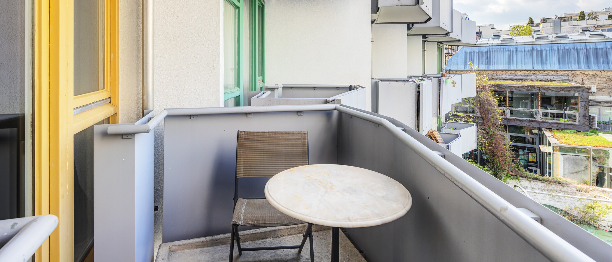 appartamento München Maxvorstadt 02 balcone 14821