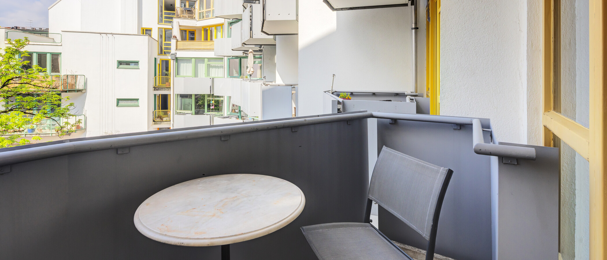appartamento München Maxvorstadt 03 balcone 14821