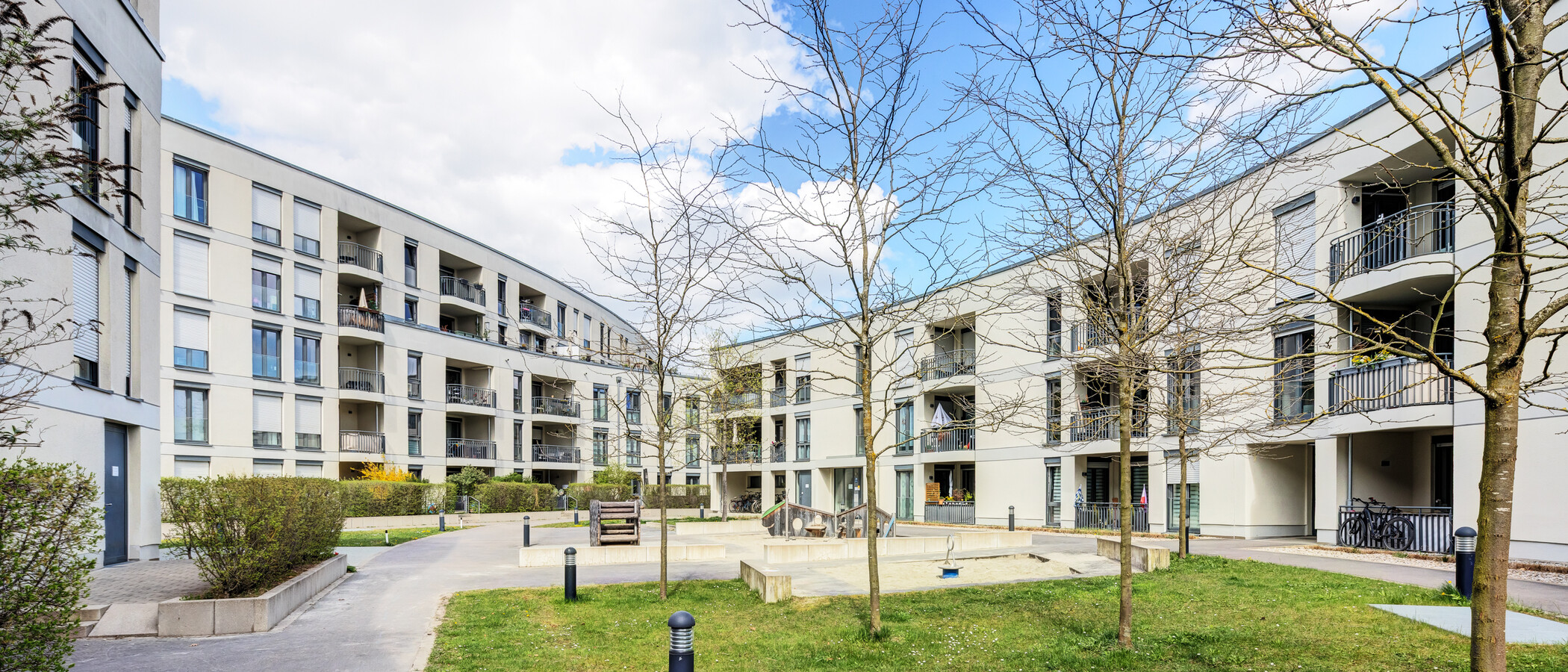 appartamento München Neuaubing 01 cortile interno  14822