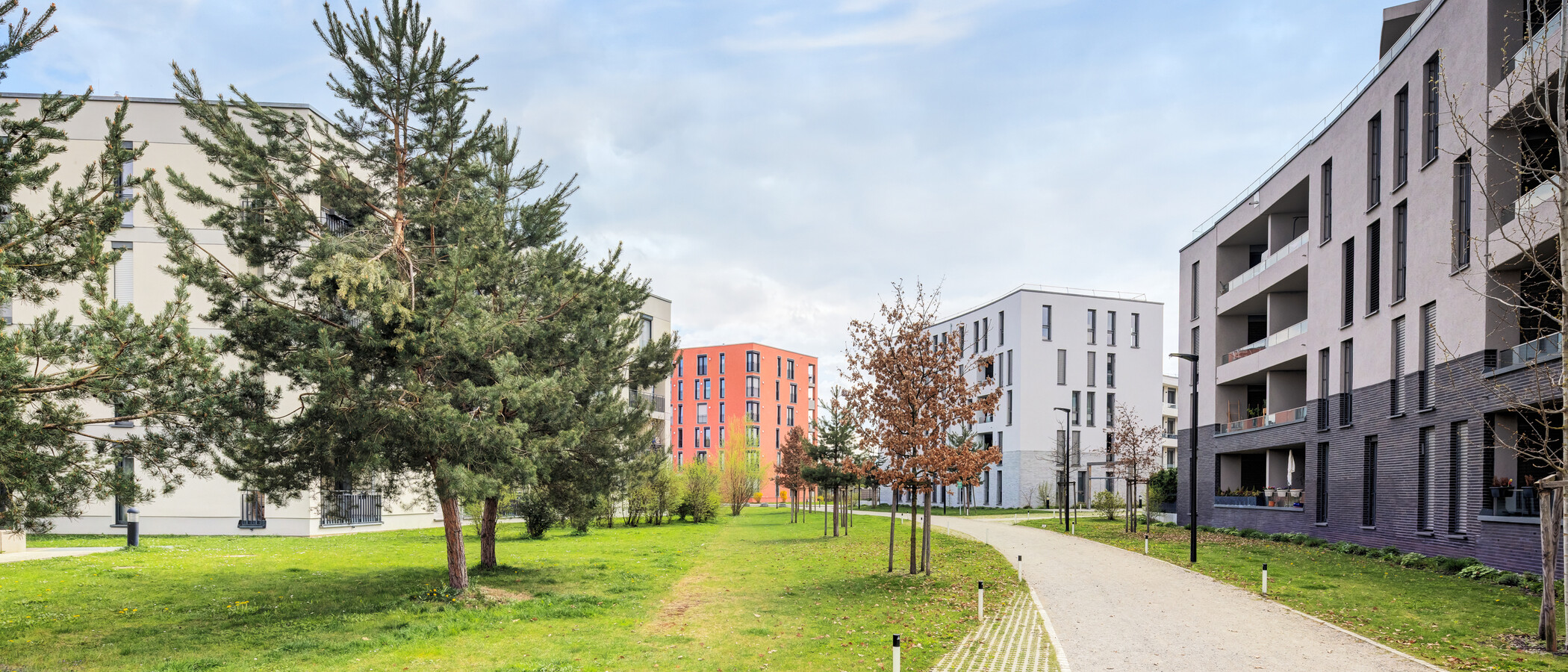 appartamento München Neuaubing 03 cortile interno  14822