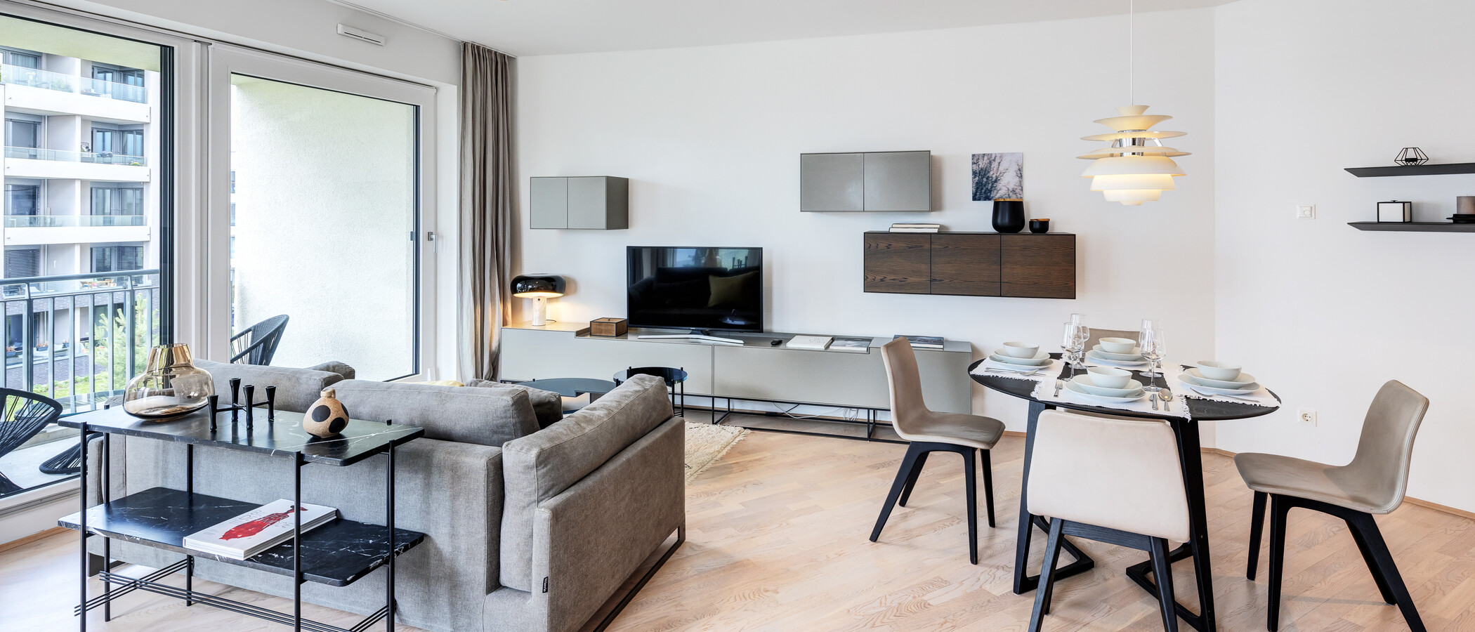 appartamento München Neuaubing 02 zona living 14822