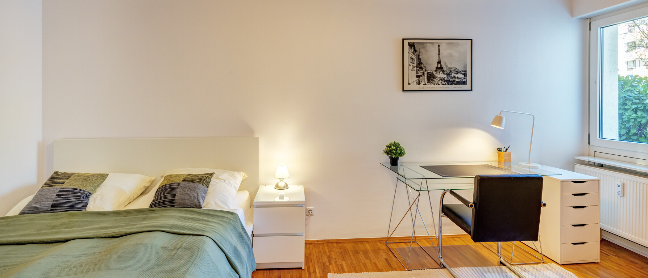 appartamento München Oberföhring 02 camera da letto 14823