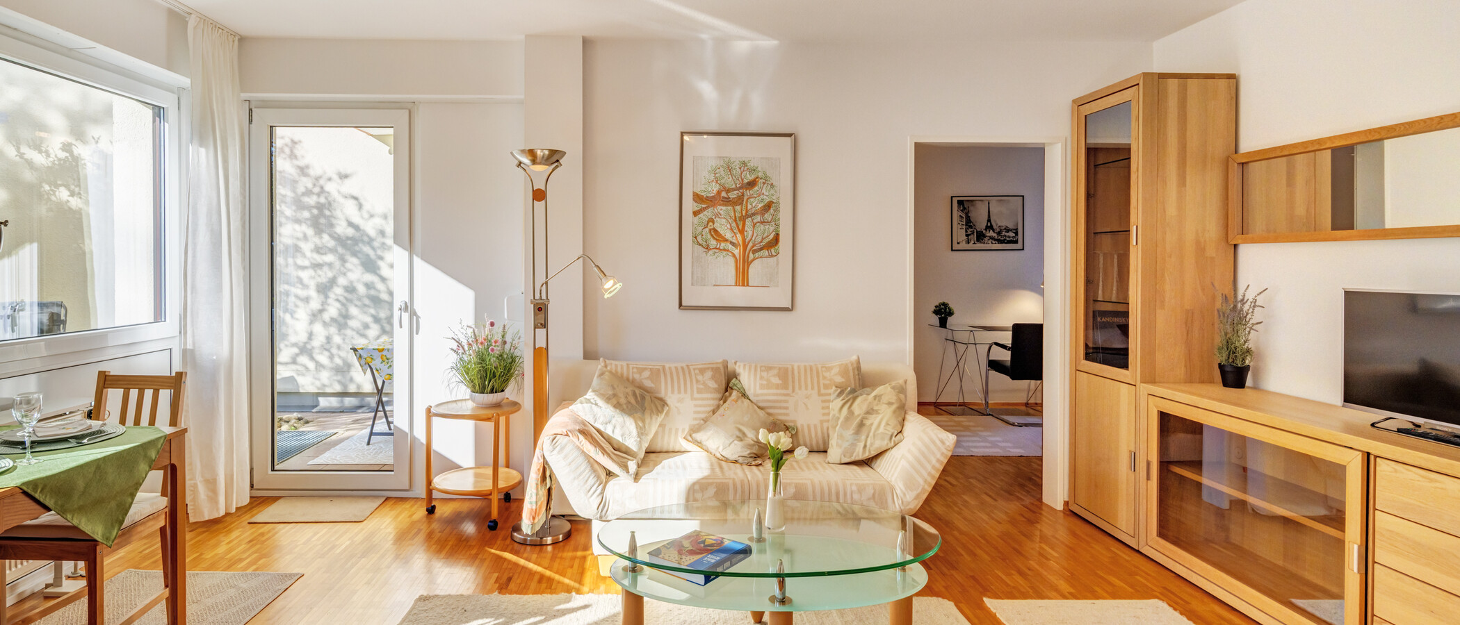 appartamento München Oberföhring 02 soggiorno 14823