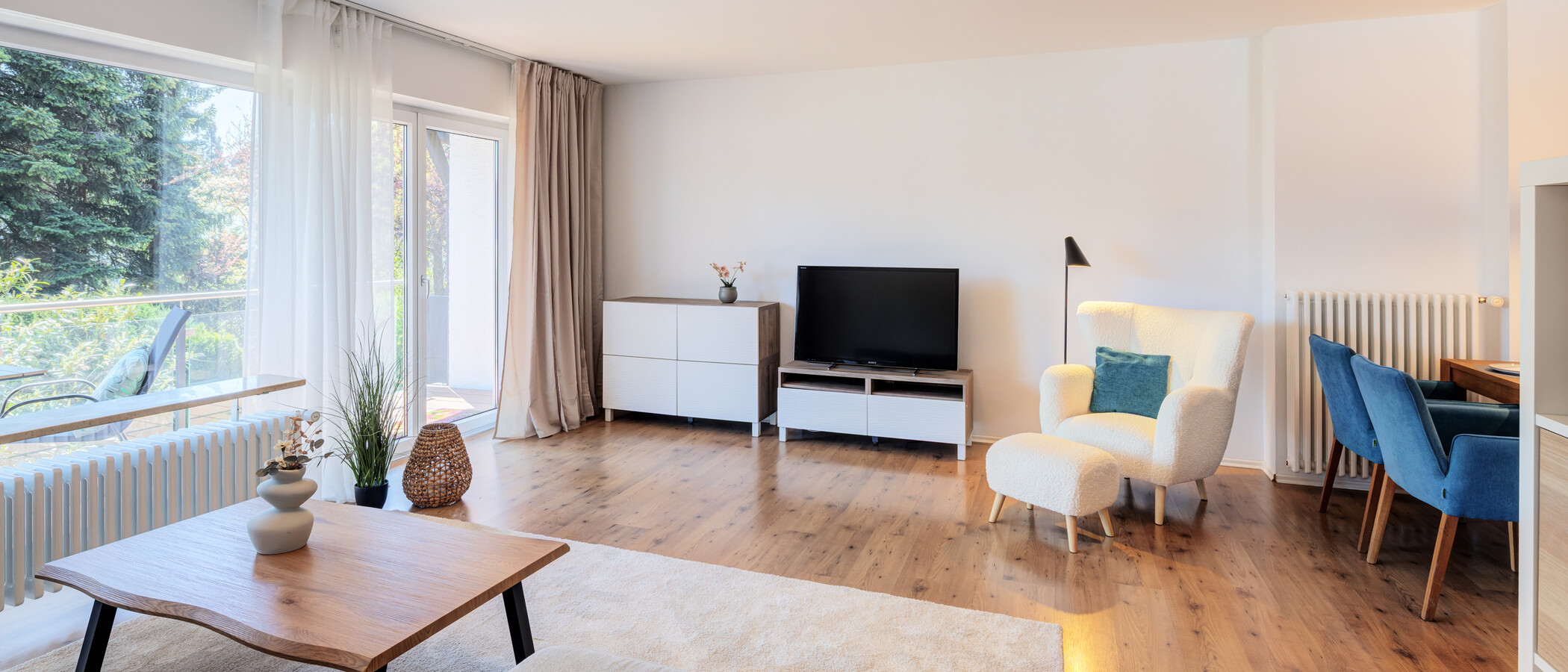 maisonette München Waldtrudering 02 zona living 14825