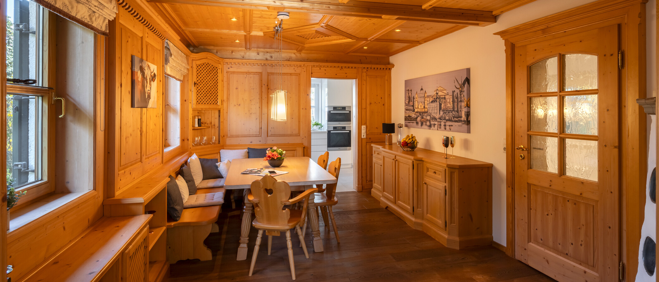 casa indipendente München Obersendling 01 sala da pranzo 14826