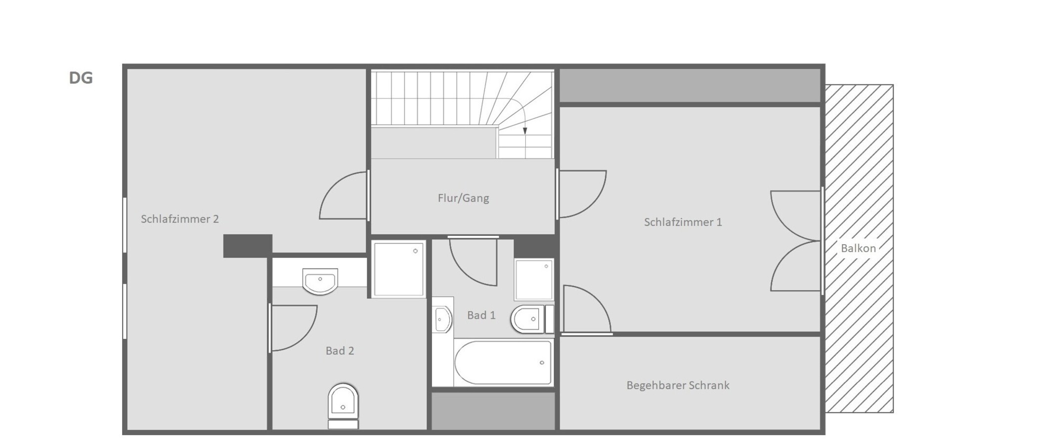 casa indipendente München Obersendling 02 planimetria 14826