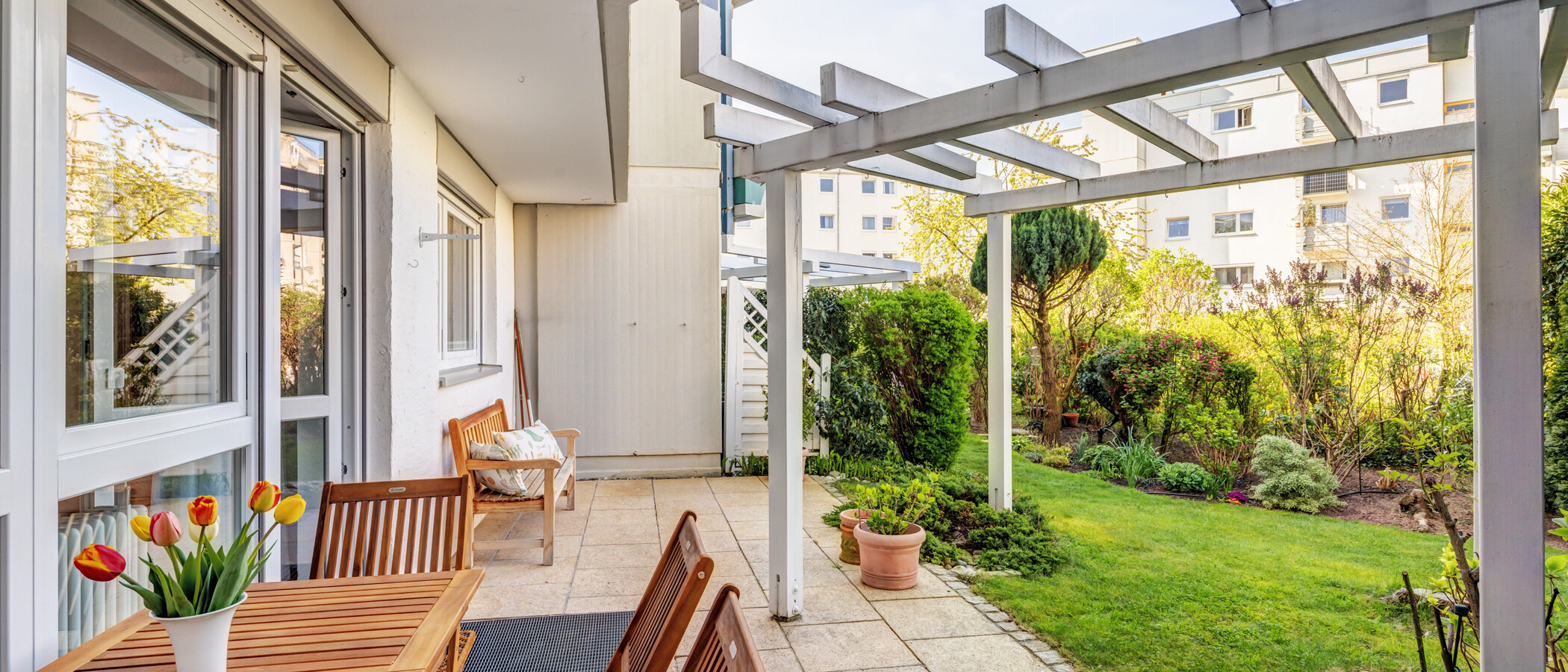 appartamento München Mittersendling 03 terrazza 14827