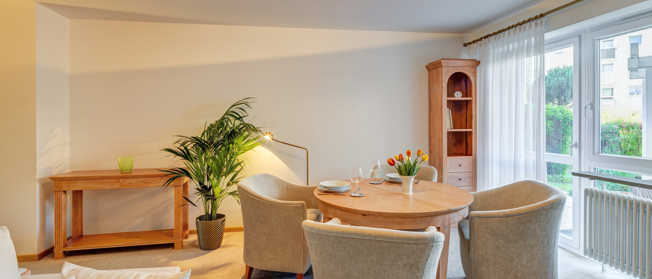 appartamento München Mittersendling 02 soggiorno 14827