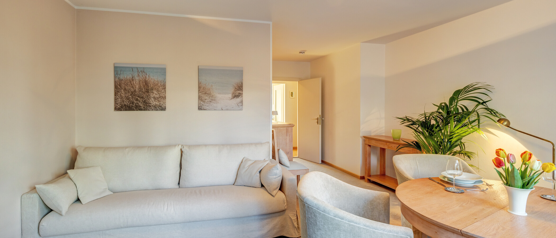 appartamento München Mittersendling 03 soggiorno 14827