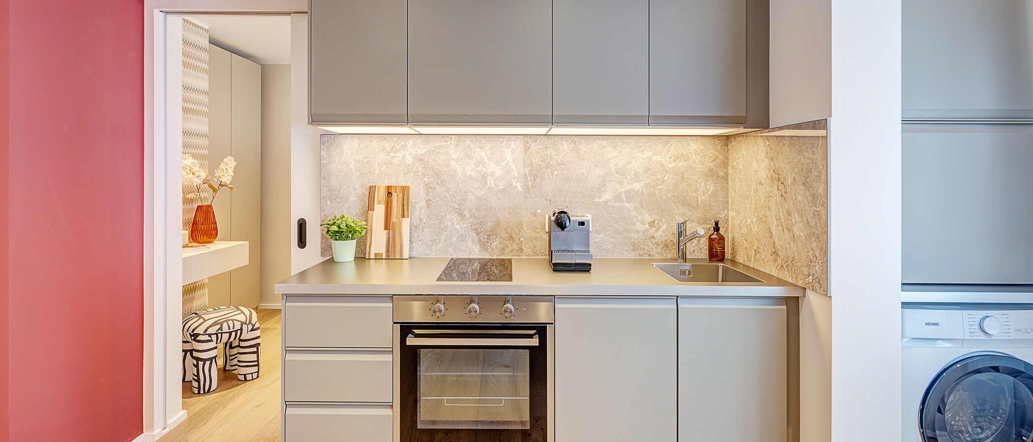 appartamento München Glockenbachviertel 01 cucina 14828