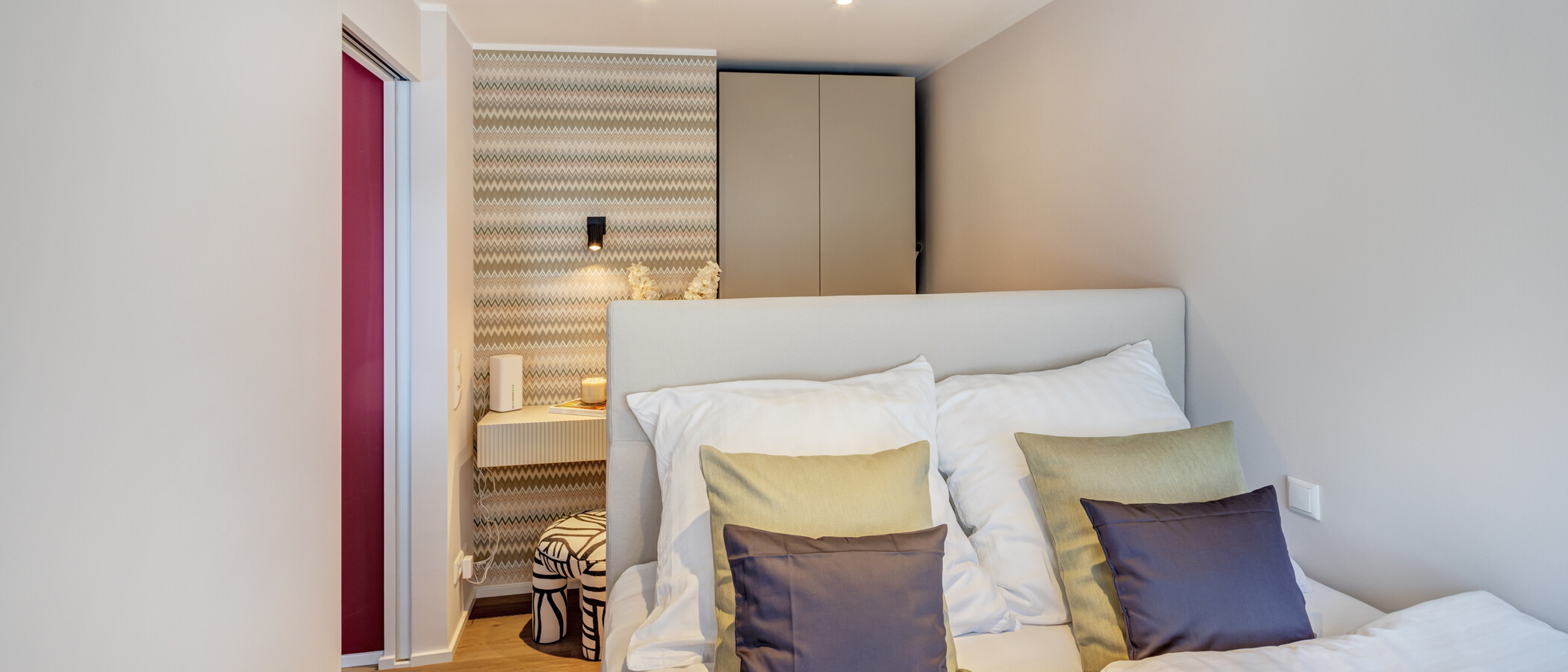 appartamento München Glockenbachviertel 01 camera da letto 14828