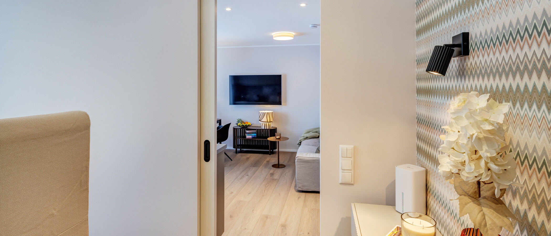 appartamento München Glockenbachviertel 04 camera da letto 14828