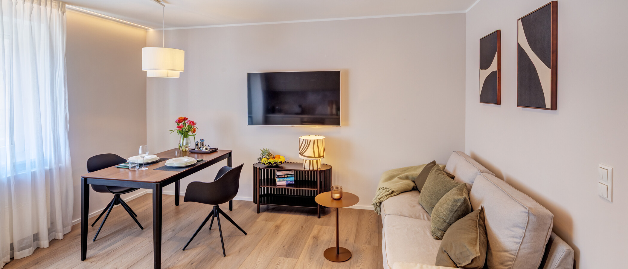 appartamento München Glockenbachviertel 01 zona living 14828