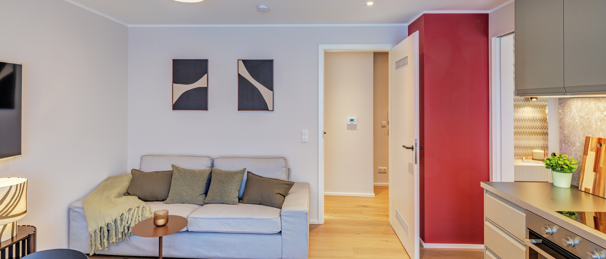 appartamento München Glockenbachviertel 02 zona living 14828