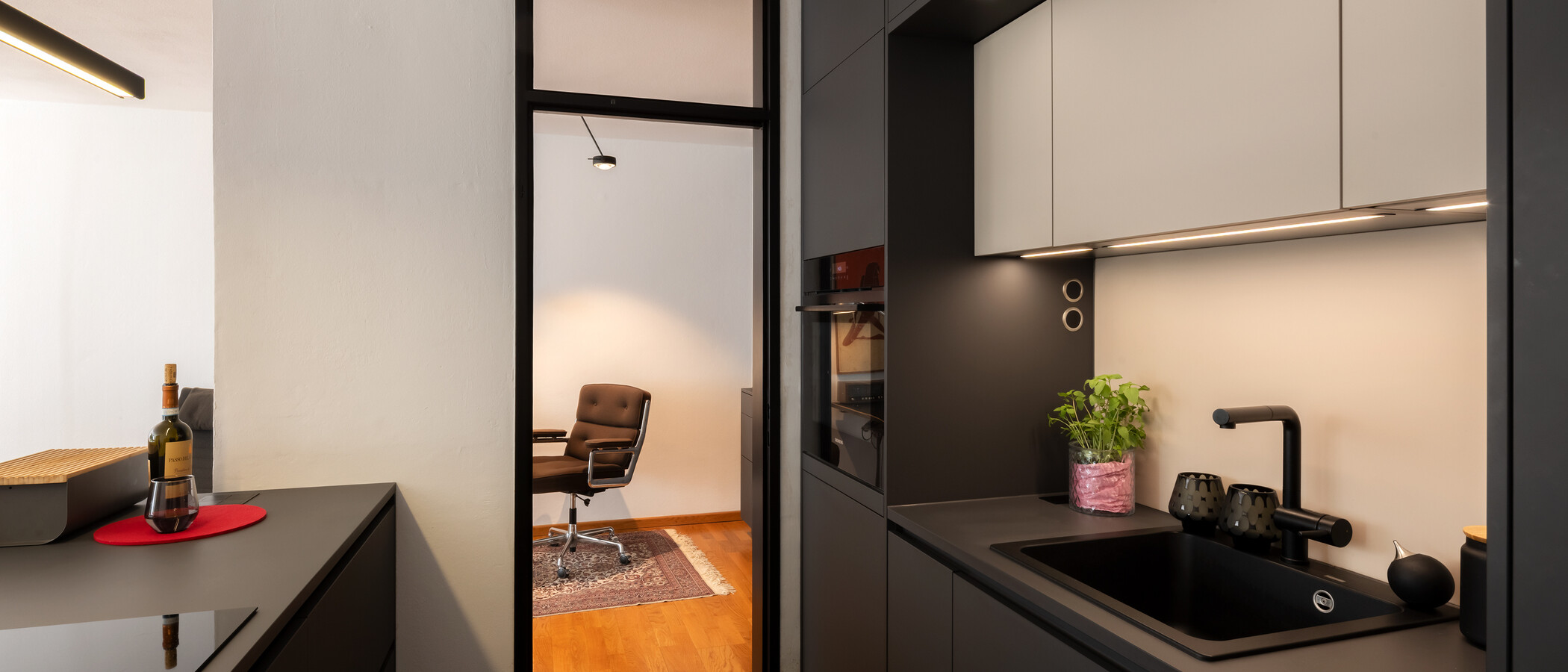 appartamento München Oberföhring 02 cucina 14829