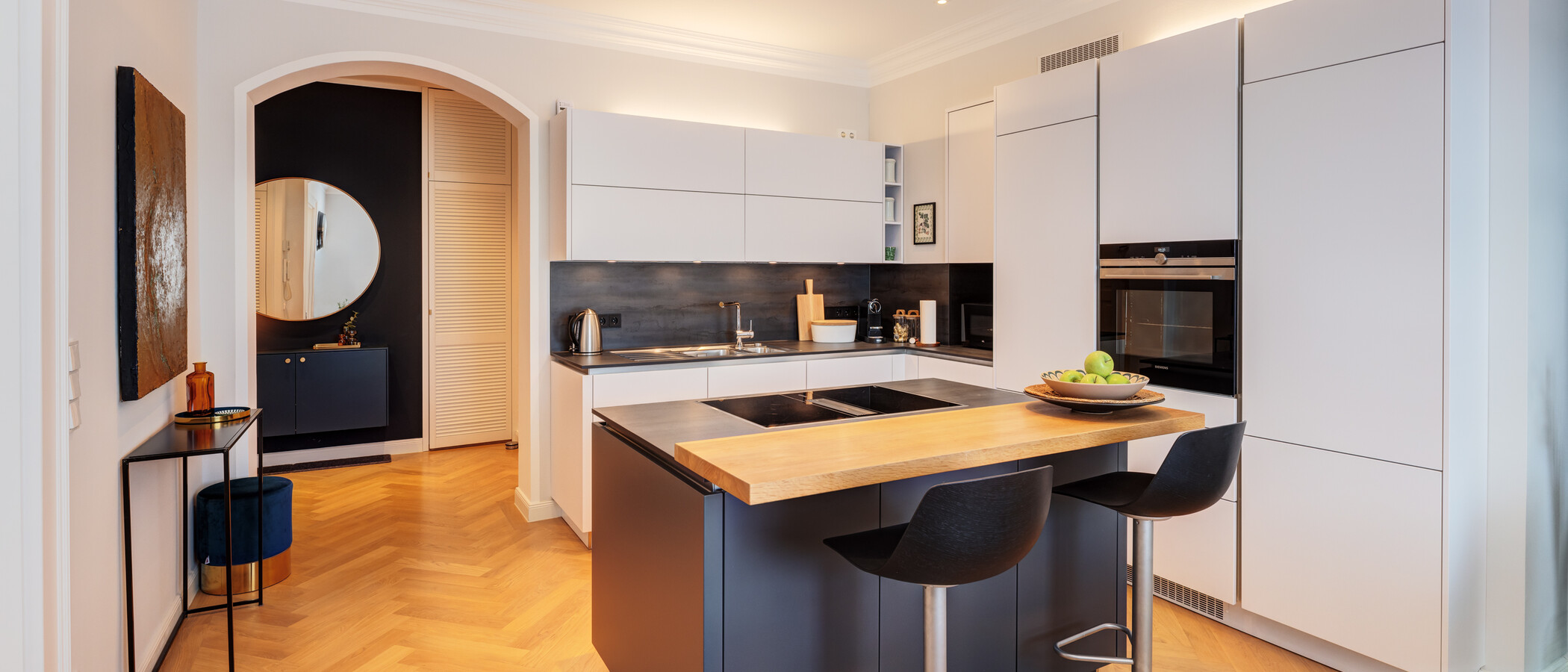 appartamento München Neuhausen 02 cucina 14830