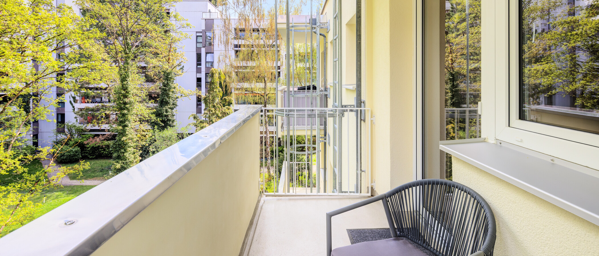 appartamento München Schwabing-West 02 balcone 14831