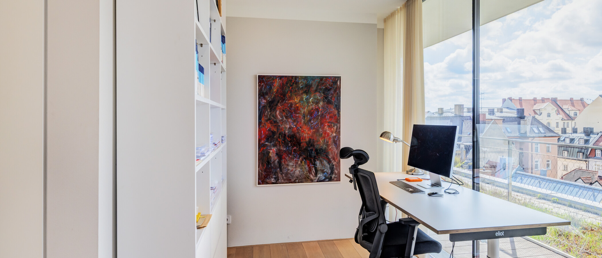 penthouse München Haidhausen 01 zona di lavoro 14832