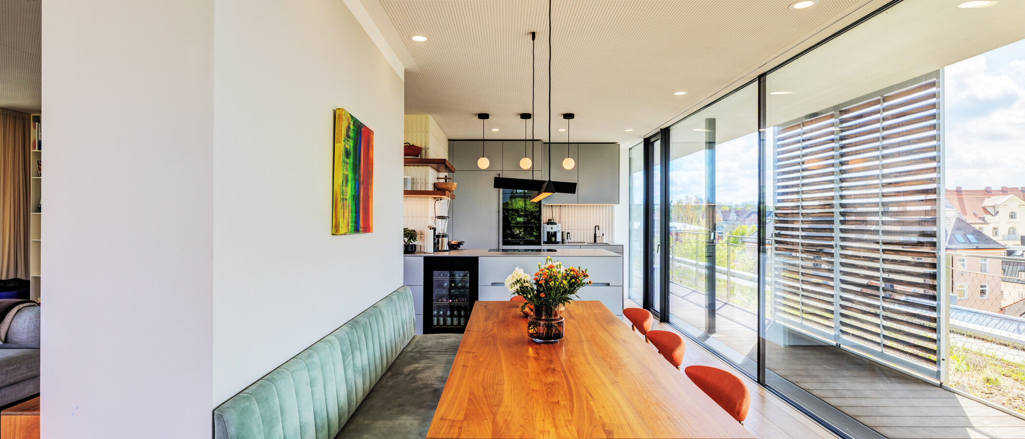 penthouse München Haidhausen 02 zona pranzo 14832