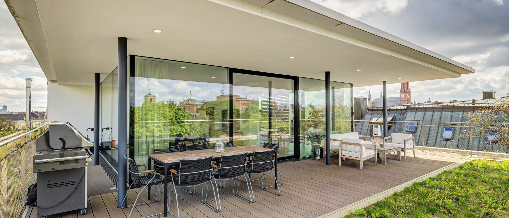 penthouse München Haidhausen 01 terrazza sul tetto 14832
